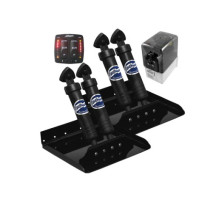 Bennett Marine TrimTab Kit Sport -  ST16EIC - 12 X 16" - 12V - With Dual Actuator - With Euro Rockier - 6BT-50063-10-00 - ST16EIC - 5006310 - Bennett Marine